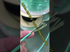 5M 멀티모드 FC 섬유 패치 코드 PVC 및 LSZH 3.0 지름 심플렉스 섬유 케이블