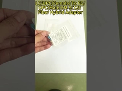 블루 컬러 심플렉스 LC 싱글 모드 감쇠기, 4db 광섬유 CATV용 감쇠기