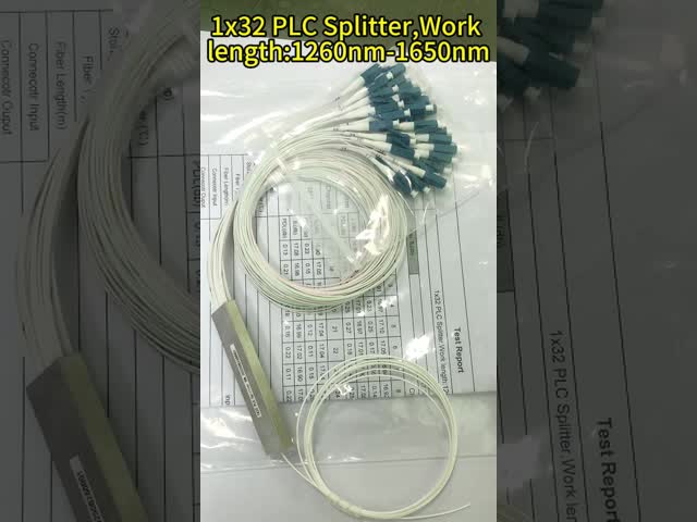 주문 FTTH 애플리케이션을 위한 SC/APC 커넥터와 스테인리스 스틸 튜브와 함께 1x8 광섬유 스플리터 online manufacture