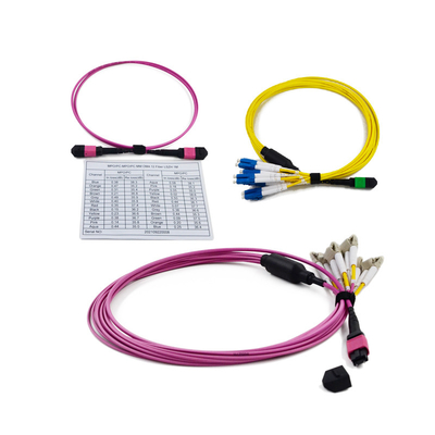 주문 LC 카세트 12 24 섬유 MPO MTP 카세트에 대한 저삽입 손실 3.0 밀리미터 MPO online manufacture