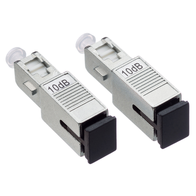 주문 원거리 통신을 위한 10dB 거리 FC UPC 광섬유 감쇠기 단일모드 online manufacture