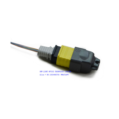 주문 여성 MPO MTP 케이블 8 가닥 OM3 50uM 플레넘 MPO 하네스 케이블 online manufacture
