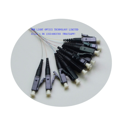 주문 24 섬유 OM3 OM4 RoHS MPO MTP 케이블 24 핵심 다중 상태 물가 online manufacture