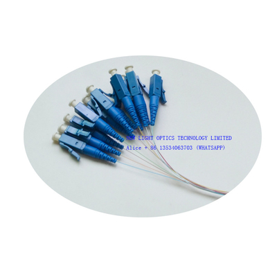 주문 OS2 OM3 MPO MTP 케이블 극성 비 8 가닥 다중 모드 광섬유 케이블 online manufacture