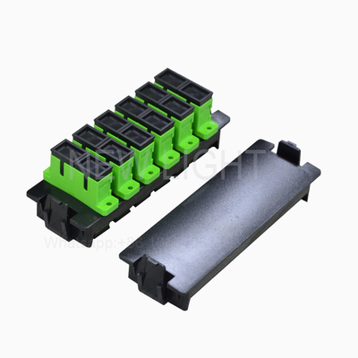 주문 19 인치 패널 광섬유 랙 24 코어 레비톤 네트워크에 장착 online manufacture