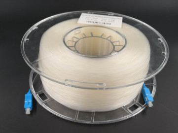 주문 투명한 광섬유 패치 케이블 싱글모드 100m online manufacture