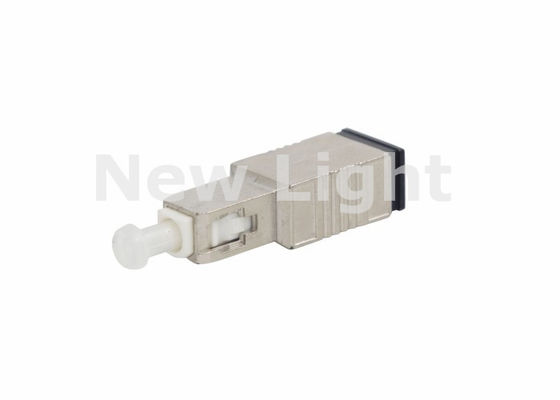 주문 쉬운 조립 SC 광섬유 약화기 금속 외면과 수동 광망에 1dB ~ 30dB 약화 online manufacture