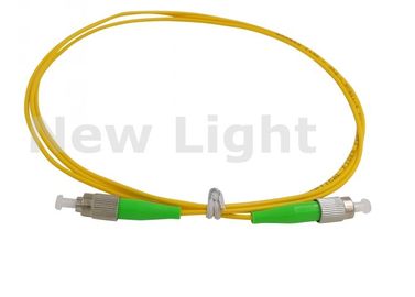 주문 FC/APC - FC/APC 광섬유 접속 코드 단 하나 모형 9/125의 심플렉스 PVC 황색 케이블 online manufacture
