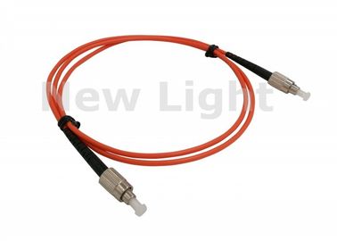 주문 1m 3ft FC UPC - FC UPC 기가비트 이더네트를 위한 광섬유 접속 코드 쌍신회로 2.0mm PVC online manufacture