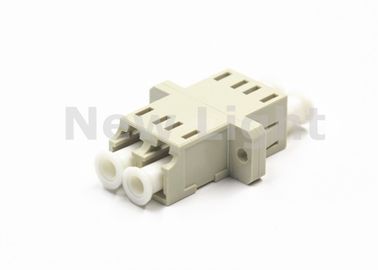 주문 플랜지를 가진 백색 색깔 LC 광섬유 접합기 아BS 물자 LC SC 접합기 online manufacture