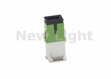 주문 FTTH SC 단순한 접합기, 경첩을 단 먼지 방지용 커버를 가진 광학 섬유 케이블 접합기 online manufacture