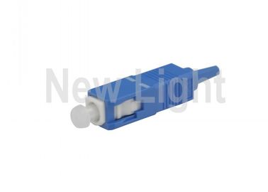 주문 광역 네트 워크를 위한 SC 단일 모드 광섬유 연결관 0.9mm 직경 62.5/125um online manufacture