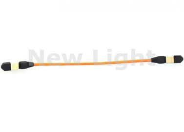 주문 MPO MPO 광섬유 접속 코드, CATV 신청을 위한 50/125um OM2 광학 섬유 케이블 online manufacture