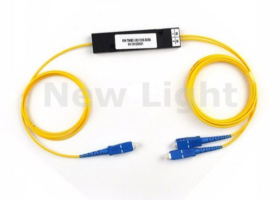 주문 고밀도 출력 응용 분야를 위한 단일 모드 SC UPC MINI PLC 1x2 광섬유 분배기 online manufacture