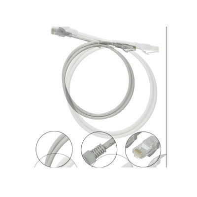 주문 금도금 커넥터 및 이중 차폐 RJ45 케이블을 갖춘 100% 연속성 테스트 네트워크 패치 코드 online manufacture
