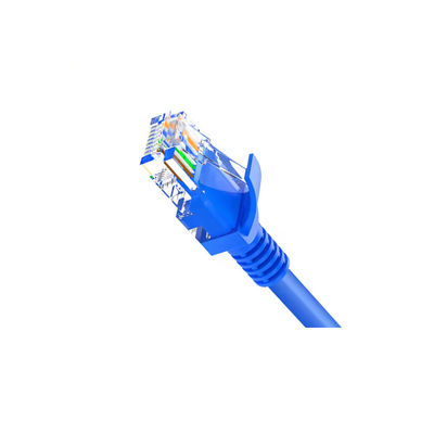 주문 고속 네트워크용 금으로 접힌 커넥터와 함께 이중 보호된 Cat7 STP 패치 케이블 online manufacture