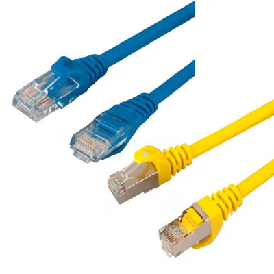 주문 순수 구리 이중 보호 Cat6 네트워크 패치 코드 신뢰성 데이터 전송을 위해 RoHS 인증 online manufacture