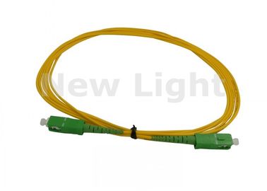 주문 SC APC - SC UPC 3M 광섬유 접속 코드/단일 모드 섬유 잠바 online manufacture