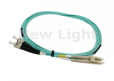 주문 LC ST 50/125 다중 상태 이중 섬유 접속 코드 PVC 케이블 UPC 폴란드인 연결관 online manufacture