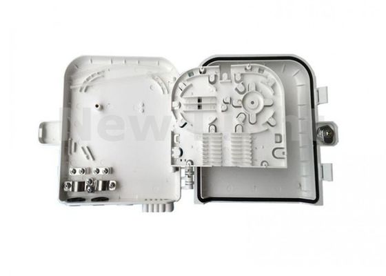 주문 방수 8 코어 FTTH 종료 상자 ABS 재료 벽 장착 광섬유 종료 상자 online manufacture