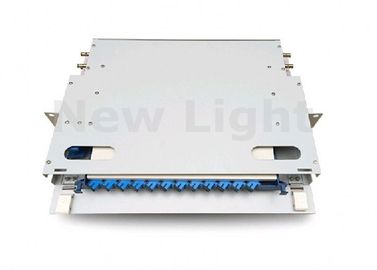 주문 CATV 19 인치 ODF 표준 크기를 가진 광섬유 분포 프레임 12 항구 핵심 online manufacture
