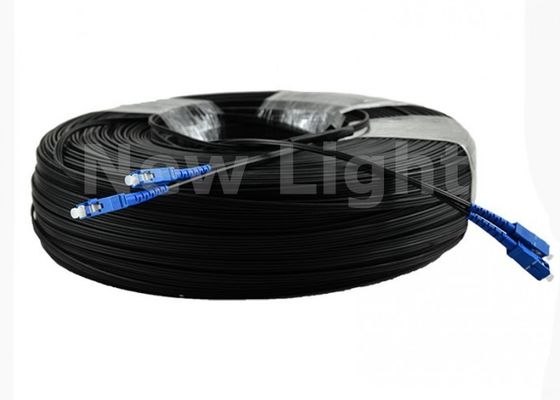 주문 FTTH 드롭 적용을 위한 500미터 SC UPC 단일 모드 G657A 광섬유 케이블 online manufacture