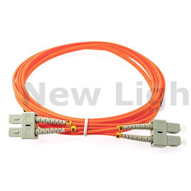 주문 SC 3 미터 - SC 다 형태 섬유 접속 코드 쌍신회로 OM2/OM3/OM4 50/125 2.0 케이블 online manufacture