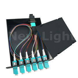 주문 남성 - LC 12 핵심 MPO 카세트 단위 섬유 광학적인 분포 프레임 다 형태 online manufacture
