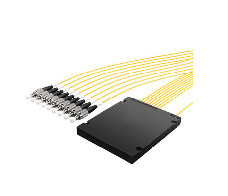 주문 전기통신 시스템용 SC APC 커넥터와 함께 CE 인증 단일 모드 광섬유 스플리터 1x16 online manufacture
