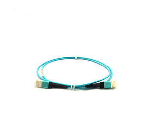 주문 유형 10 Ft MPO MTP 케이블 접속 코드 B 8 핵심 섬유를 위한 QSFP + 송수신기 online manufacture
