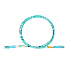 주문 5M 2.0mm 이중 LC 물 케이블 다 형태 50/125 광섬유 접속 코드 online manufacture