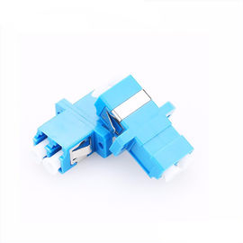 주문 FTTH 단일 모드 광섬유 접합기, LC 이중 접합기 60 ° 부각 각 online manufacture
