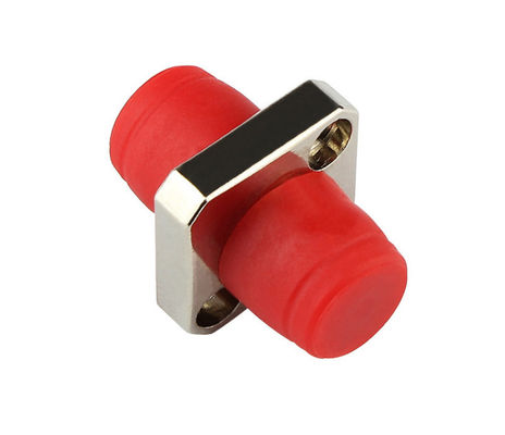 주문 FC to FC 광섬유 어댑터, 삽입 손실 ≤0.3dB, 내구성 >1000회, 메탈 플랜지 타입 커넥터 online manufacture