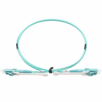 주문 당김식 LC 커넥터 멀티모드 듀플렉스 광섬유 패치 코드 40Gb LSZH 2.0mm online manufacture