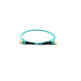 주문 OM3 125 미크론 클래딩을 가진 다 형태 MPO MTP 케이블 유형 B 8 핵심 파란 색깔 online manufacture