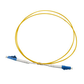 주문 SC/UPC - LC/UPC SM 단순한 광섬유 접속 코드 황색 PVC/LSZH/OFNR online manufacture