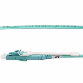 주문 유형 Connetors LC 쌍신회로를 당기는 물 색깔 OM3 광섬유 점퍼 케이블 online manufacture