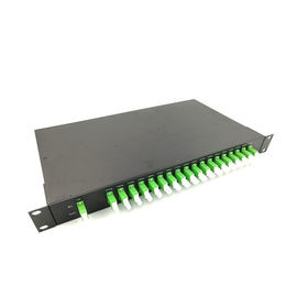 주문 1U E2000 APC FTTH는 19 인치 장 케이블 배급 상자를 접합기를 가진 냉각 압연했습니다 online manufacture