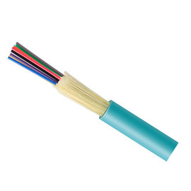 주문 광섬유 12 핵심 다 형태 광섬유 FTTH 물 OM3 실내 배급 케이블 online manufacture