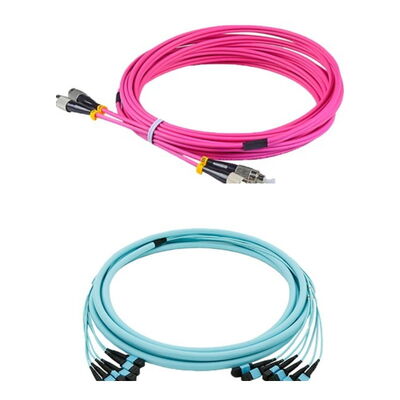 주문 FTTH CATV 통신용 APC ≥60dB UPC ≥50dB 및 PC ≥45dB 반사 손실 단일 모드 광섬유 패치 코드 online manufacture