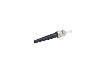 주문 까만 순수한 시동을 가진 ST 단일 모드 2.0 광섬유 연결관 금속 물자 online manufacture