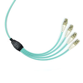 주문 LC OM3 LSZH 유형 B에 CPR 8 섬유 엘리트 탈주 Mpo 섬유 케이블 MPO 여성 online manufacture