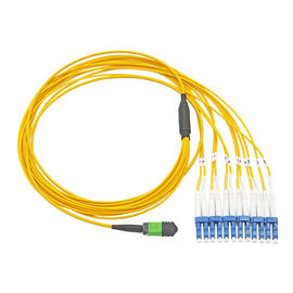 주문 G652D LSZH 단일 모드 쌍신회로 광학 섬유 케이블 MPO/MTP 간선 코드 8/12/24 핵심 online manufacture
