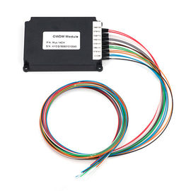 주문 16의 수로 광섬유 WDM의 광섬유 쪼개는 도구 LC UPC 연결관 넓은 패스 대역 online manufacture