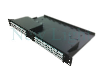 주문 144 항구 1U MPO Cassete 단위를 가진 19 인치 광섬유 분포 프레임 SPCC online manufacture