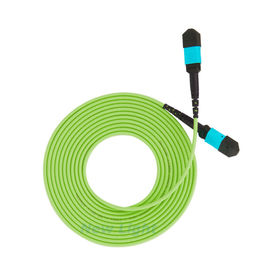 주문 녹색 Mpo 광섬유 접속 코드 32 핵심 MTP/MPO 여성 400G 3 미터 OM5 -600 online manufacture