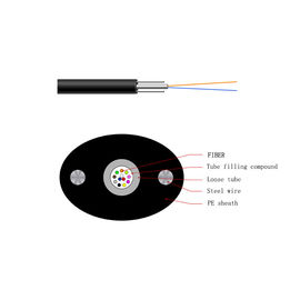 주문 FTTH 광학 섬유 케이블 방연제 LSZH 칼집 자활하는 구조 online manufacture