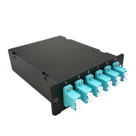 주문 MPO MTP Mulit 형태 광섬유 카세트 단위 금속 물자 상자 12 섬유 online manufacture