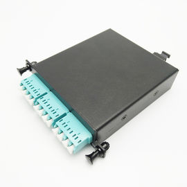 주문 다 형태 물 LC 4C 접합기를 가진 알루미늄 MTP MPO 카세트 단위 LSZH 물자 online manufacture