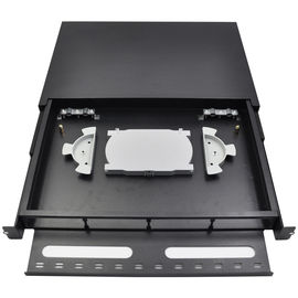 주문 19 가동을 위해 쉬운 인치 24 항구 ODF 광섬유 패치 패널 종료 상자 online manufacture